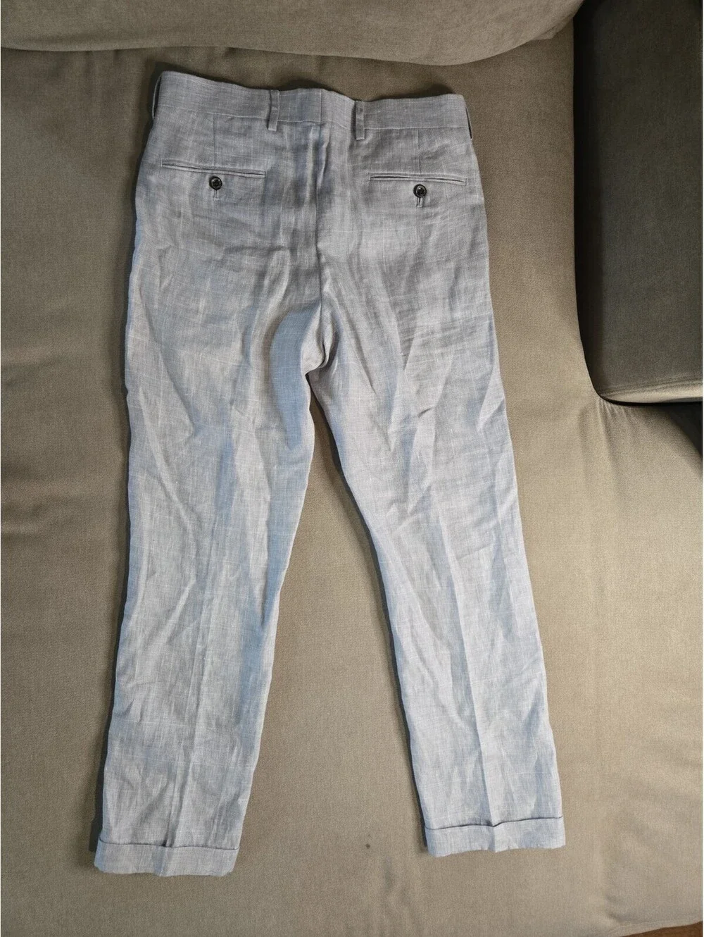 Murano Baird McNutt 100% Linen Pants Men's 30x30 Alex Slim Fit NWT
